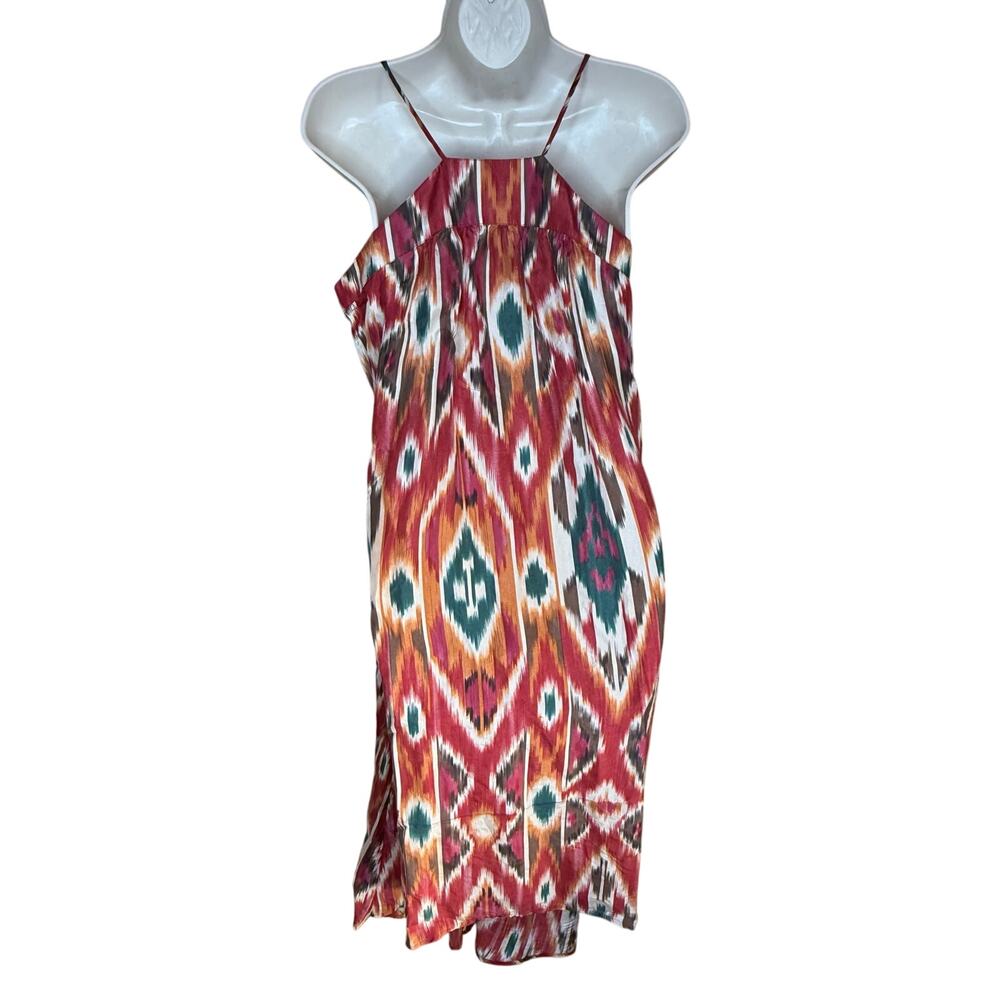 Anthropologie Saturday Sunday Recoleta Ikat Silk Dress XS - Picture 2 of 8